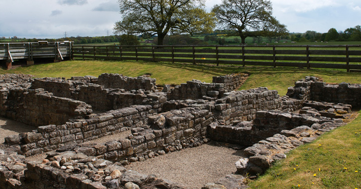 Binchester Roman Fort in County Durham